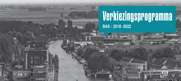 BAS presenteert verkiezingsprogramma 2018-2022