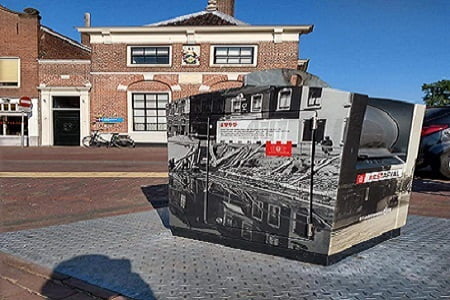 Van “lelijk eendje” tot “prachtige” vuilcontainer dankzij BAS