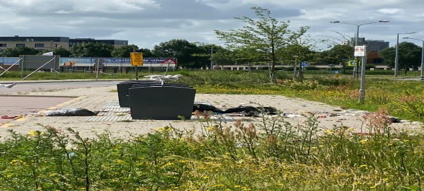 BAS: Afvalproblemen in de Vroonermeer Noord